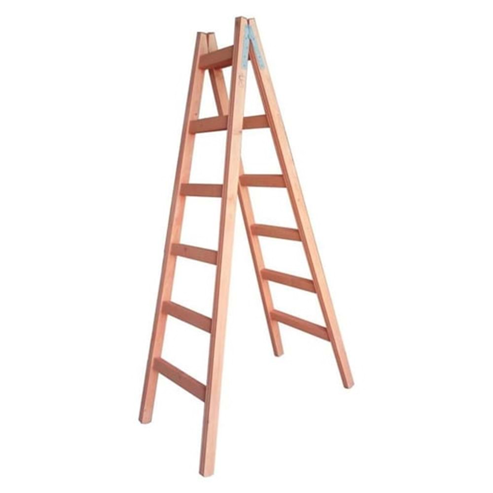 CEYHANLAR A TİPİ AĞAÇ MERDİVEN 6 BASAMAK