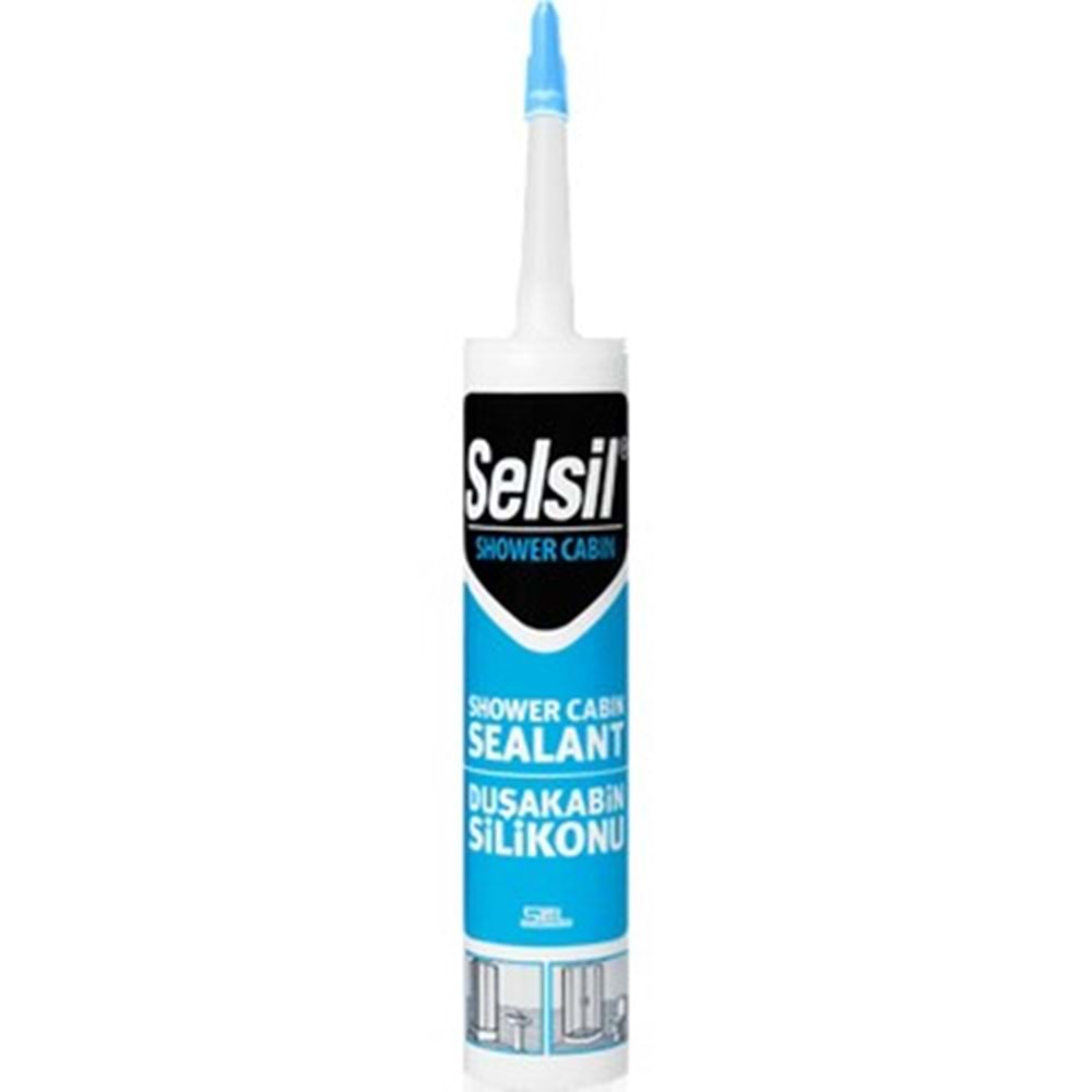 SELSİL DUŞAKABİN SİLİKONU 310 ML ŞEFFAF