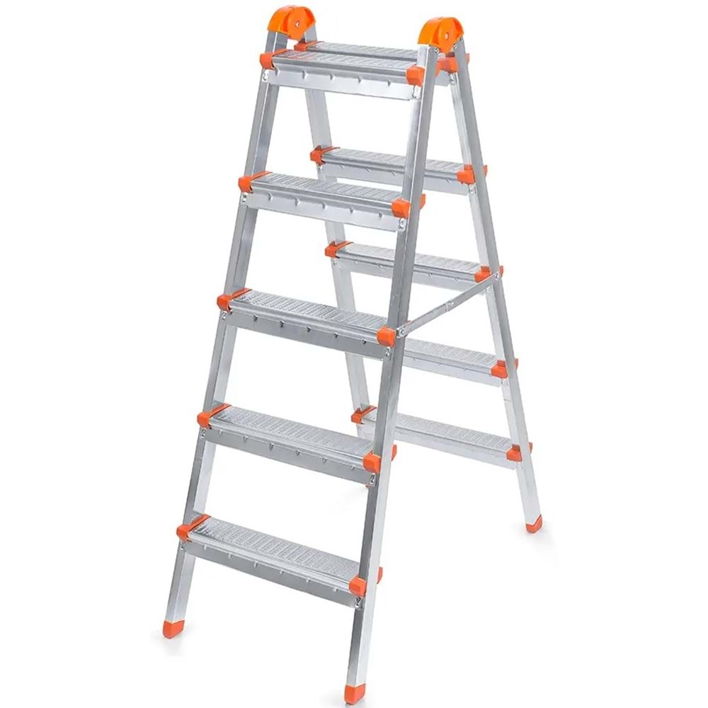 PROFİL ÇİFT ÇIKIŞLI MERDİVEN 5+5 BASAMAK GI 200