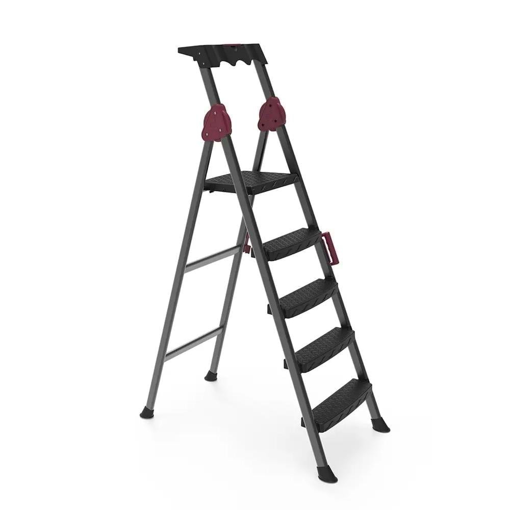 PROFİL MERDİVEN PLASTİK BASAMAKLI 4+1 COMFORT