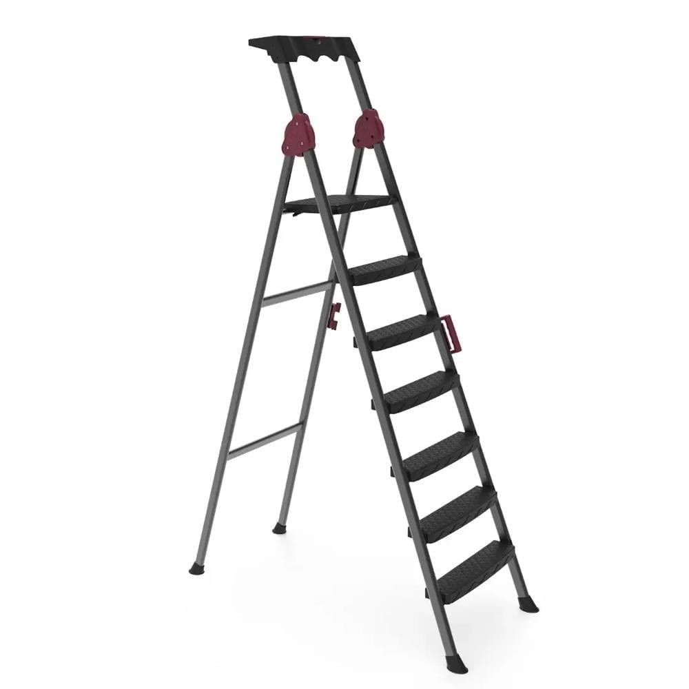 PROFİL MERDİVEN PLASTİK BASAMAKLI 6+1 COMFORT