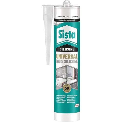 Sista Üniversal Silikon 280 ml...Beyaz