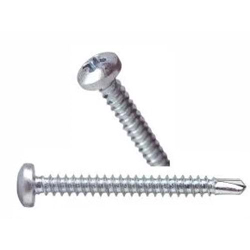 STD 4,2x50 YSB MATKAP UCLU VİDA BEYAZ 7504N (500)