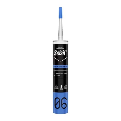 SELSİL DIŞ CEPHE NÖTR SİLİKON 300 ML ŞEFFAF