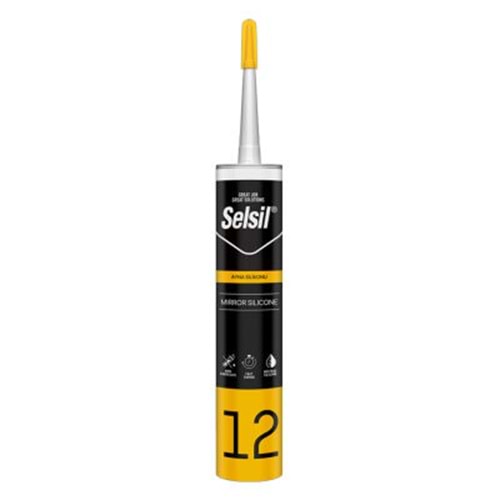 SELSİL AYNA SİLİKONU 310 ML ŞEFFAF