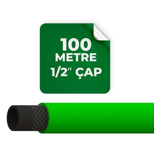 SERTSAN 1/2 GARDEN ÖRGÜLÜ HORTUM 100 MT