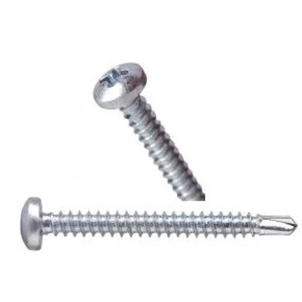 STD 3,9x25 YSB MATKAP UCLU VİDA BEYAZ 7504N (1250)